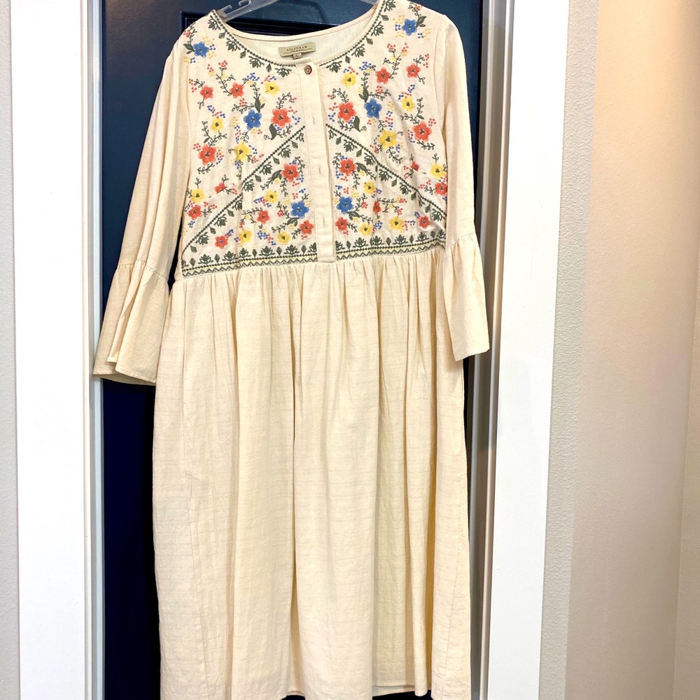 Cream dress